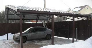 Навесы из металла для автомобиля Солнечногорск, цена от 1930 руб.