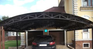 Навесы из металла для автомобиля Солнечногорск, цена от 1930 руб.