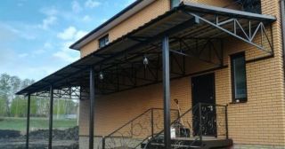 Навесы из профнастила над крыльцом Солнечногорск, цена от 1826 руб.